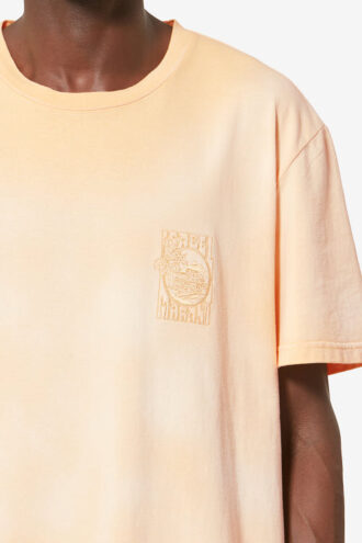 Honoré Kurzarm-T-Shirt aus gebleichter Baumwolle