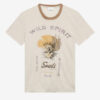 Honore Bedrucktes Leinen-T-Shirt Honore Bedrucktes Leinen-T-Shirt
