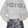Houston Baumwoll-Sweatshirt mit Logo