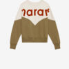 Houston Baumwoll-Sweatshirt mit Logo