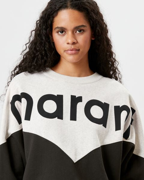 Houston Sweatshirt mit zweifarbigem Logo Houston Sweatshirt mit zweifarbigem Logo