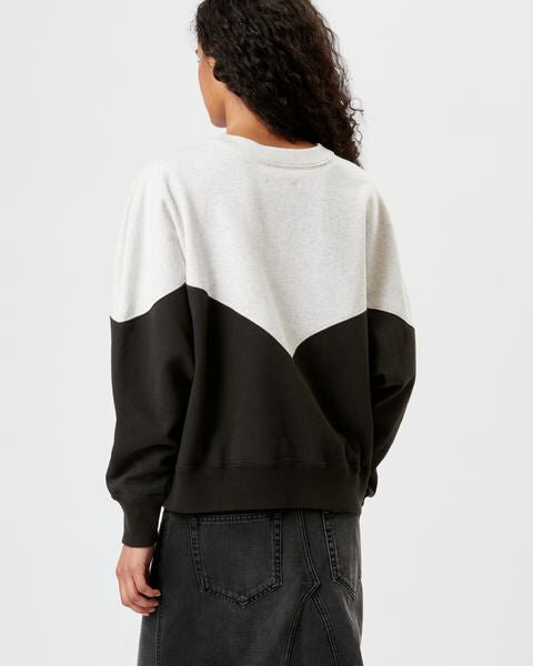 Houston Sweatshirt mit zweifarbigem Logo Houston Sweatshirt mit zweifarbigem Logo