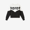 Houston Sweatshirt mit zweifarbigem Logo Houston Sweatshirt mit zweifarbigem Logo