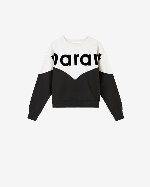 Houston Sweatshirt mit zweifarbigem Logo Houston Sweatshirt mit zweifarbigem Logo