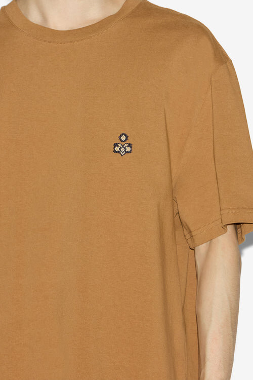 Hugo Baumwoll-T-Shirt mit gesticktem Logo Hugo Baumwoll-T-Shirt mit gesticktem Logo