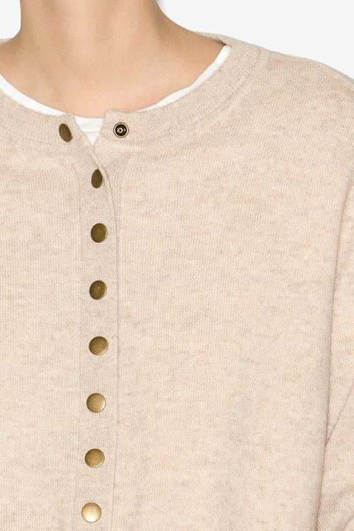 Idesia Strickjacke aus Merinowolle und Kaschmir Idesia Strickjacke aus Merinowolle und Kaschmir