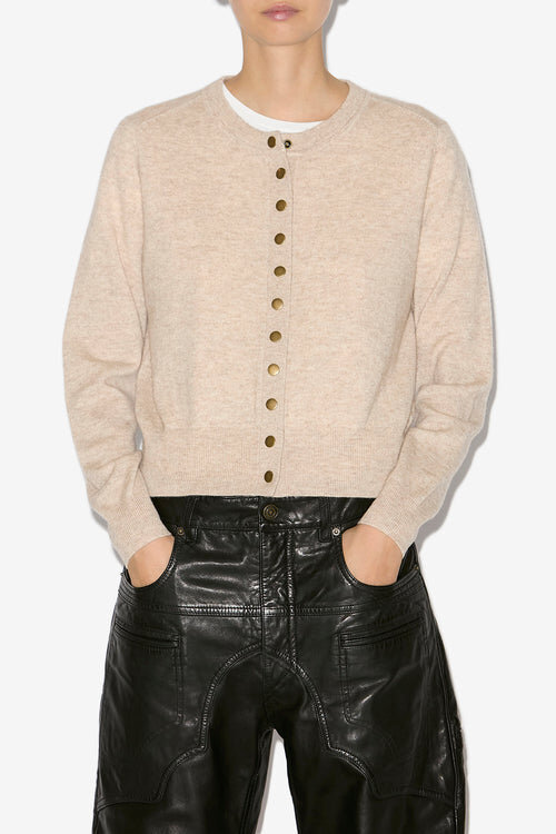 Idesia Strickjacke aus Merinowolle und Kaschmir Idesia Strickjacke aus Merinowolle und Kaschmir