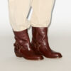 Ildred-Stiefel aus Kalbsleder