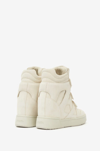 Im3 High-Top-Sneakers aus Leder mit Keilabsatz