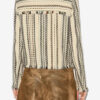 Izaria Gestreifte Jacke Izaria Gestreifte Jacke