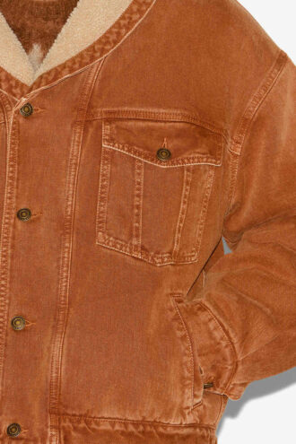 Jackson Jeans- und Kunstfelljacke