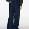 Jameson Raw Denim Jeans mit weitem Bein