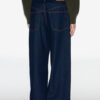 Jameson Raw Denim Jeans mit weitem Bein
