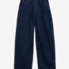 Jameson Raw Denim Jeans mit weitem Bein