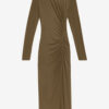 Jelina Langes drapiertes Jerseykleid Jelina Langes drapiertes Jerseykleid