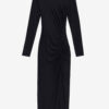Jelina Langes drapiertes Jerseykleid Jelina Langes drapiertes Jerseykleid