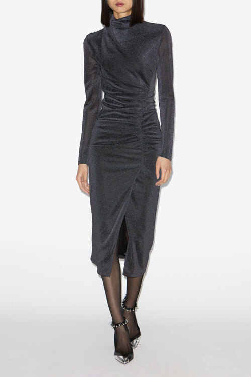 Jenisa Langes Lurex-Kleid Jenisa Langes Lurex-Kleid
