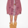 Joanna Workwear Style Jacke aus einfarbigem Denim Joanna Workwear Style Jacke aus einfarbigem Denim