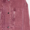 Joanna Workwear Style Jacke aus einfarbigem Denim Joanna Workwear Style Jacke aus einfarbigem Denim