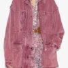 Joanna Workwear Style Jacke aus einfarbigem Denim Joanna Workwear Style Jacke aus einfarbigem Denim