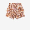 Jocadia Shorts mit Rüschen aus bedrucktem Baumwollvoile Jocadia Shorts mit Rüschen aus bedrucktem Baumwollvoile
