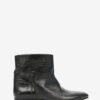 Juoza Flache Lacklederstiefel Juoza Flache Lacklederstiefel