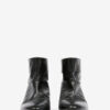 Juoza Flache Lacklederstiefel Juoza Flache Lacklederstiefel