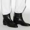 Juoza Flache Lacklederstiefel Juoza Flache Lacklederstiefel