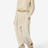 Kalyn-Pullover aus Baumwollmischung mit Lochmuster