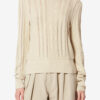 Kalyn-Pullover aus Baumwollmischung mit Lochmuster