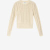 Kalyn-Pullover aus Baumwollmischung mit Lochmuster