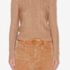 Kalyn Taillierter Pullover aus Baumwolle und Wolle