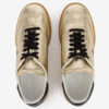 Kaycee Low-Top-Sneaker aus Metallic-Leder Kaycee Low-Top-Sneaker aus Metallic-Leder