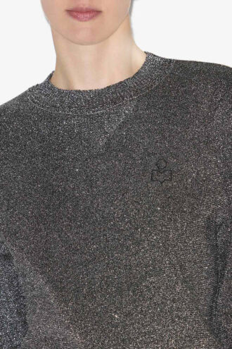 Kelaya Lurex-Strickpullover mit Logo Kelaya Lurex-Strickpullover mit Logo
