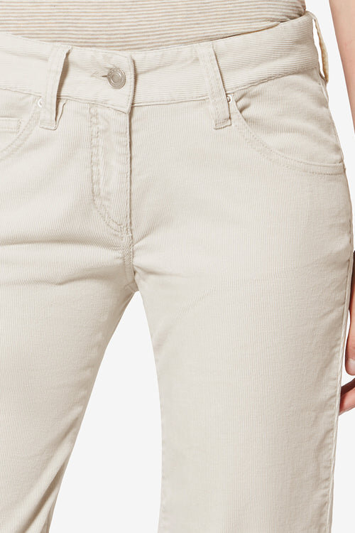 Kelly Bootcut-Hose aus verblasstem Cord Kelly Bootcut-Hose aus verblasstem Cord