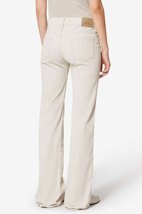 Kelly Bootcut-Hose aus verblasstem Cord Kelly Bootcut-Hose aus verblasstem Cord