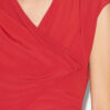 Kidena Langes Kleid mit kurzen Ärmeln Kidena Langes Kleid mit kurzen Ärmeln