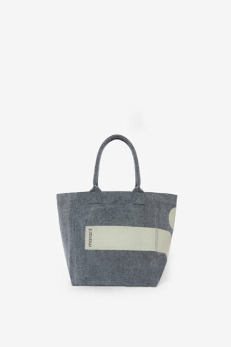 Kleine Yenky-Baumwolltasche mit Logo
