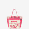 Kleine Yenky-Tasche aus bedruckter Baumwolle mit Logo