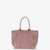 Kleine Yenky-Tasche aus verblasstem Baumwollstoff mit Logo Kleine Yenky-Tasche aus verblasstem Baumwollstoff mit Logo