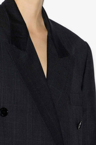 Klero Glen Plaid Wollanzugjacke Klero Glen Plaid Wollanzugjacke
