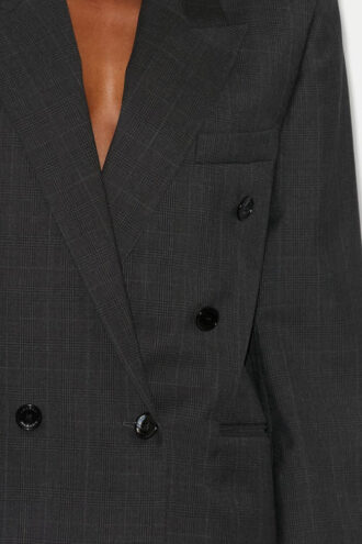 Klero Zweireihiger Blazer mit Reverskragen Klero Zweireihiger Blazer mit Reverskragen