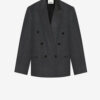 Klero Zweireihiger Blazer mit Reverskragen Klero Zweireihiger Blazer mit Reverskragen