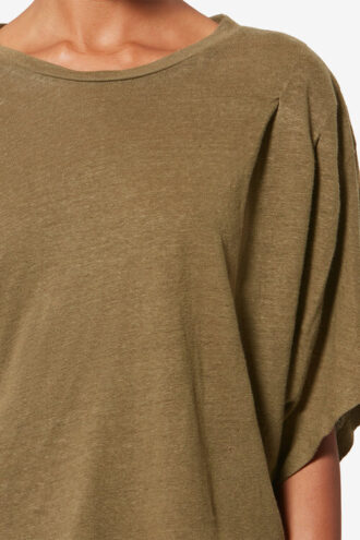Kyanza Leinen-T-Shirt