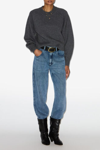 Leandra Pullover aus Merinowolle und Kaschmir Leandra Pullover aus Merinowolle und Kaschmir
