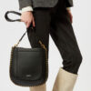 Leder-Hobo-Tasche Oskan