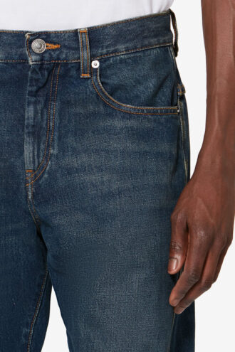 Lewys 5-Pocket-Jeans in verblasstem Denim