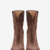 Leyane Cowboystiefel aus Wildkalbsleder mit hohem Absatz Leyane Cowboystiefel aus Wildkalbsleder mit hohem Absatz