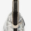 Leyden Mini-Tasche aus metallischem Lammleder