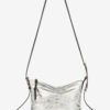 Leyden Mini-Tasche aus metallischem Lammleder
